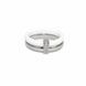 Кольцо infinity glow ring New серебро белый   фото 1