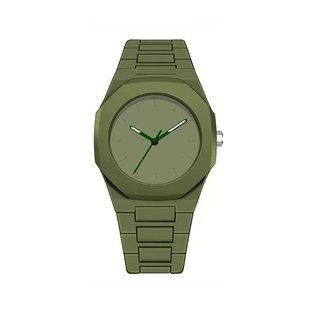 Годинник Matte minimalist watch хакі   фото