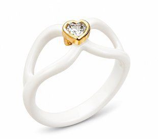 Каблучка infinity heart ring   фото