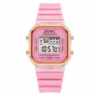 Годинник Sport Watch рожевий    фото